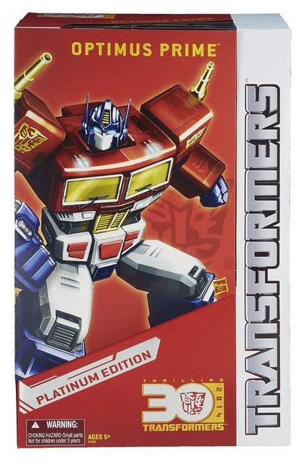 Transformers Platinum Edition Year Of The Horse Optimus Prime More Box Art Images  (1 of 6)